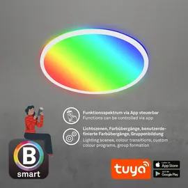 Briloner LED Panel 1 RGB+W Ø42 cm