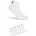 UNISEX INVISIBLE PLAIN SOCKS 6 Paar 35-38