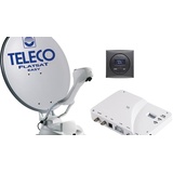 Teleco FLATSAT Easy Satellitenantenne Weiß