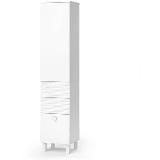Vicco Sola Badschrank 40,2 x 192,4 cm Weiß