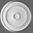Casa Padrino Stuck Rosette 62 x 62 cm Deckenstuck Deckenrosette Stuckrosette Wandrosette Barock Jugendstil Ornament