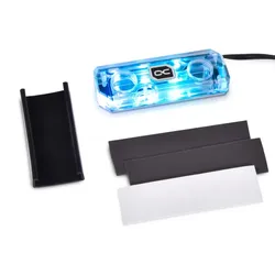 Alphacool 11969, Wasserblock, Acryl, Kupfer, Nickel, Kunststoff, Schwarz, Transp