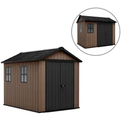 Keter Newton plus 759/975 - Gartenhaus - Mit Fenstern