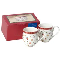 Villeroy & Boch Kaffeetasse 390 ml Mehrfarbig 2 St.