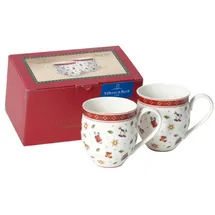 Villeroy & Boch Kaffeetasse 390 ml Mehrfarbig 2 St.