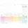 Häfft Tischkalender Rainbow 2026/2027