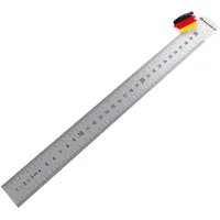 BAUHELD BAUHELD® Stahllineal 300mm [EG-1] - Stahlmaßstab mit Messskala