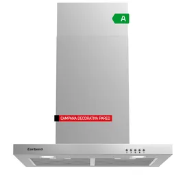 Corbero VOSTOK660X Horizontale Dunstabzugshaube 60 cm Silber