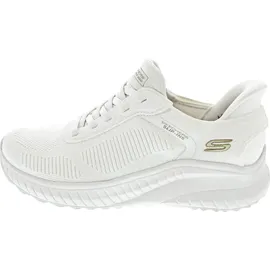 SKECHERS Bobs Squad Chaos Current Mu Off White Textile 39