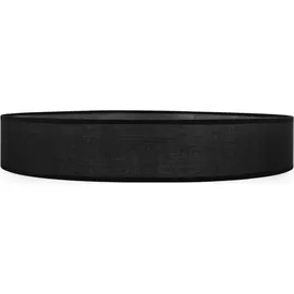 smartwares Deckenleuchte Textilschirm 60 cm Ø 4x E27 Metall IP20 Schwarz