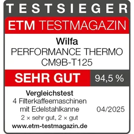 Wilfa Performance Thermo CM9B-T125