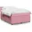 vidaXL Boxspringbett 180 x 200 cm Rosa