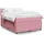 vidaXL Boxspringbett 180 x 200 cm Rosa