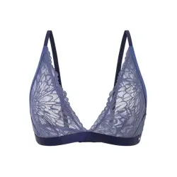 Pepe Jeans für Damen. PLU11037 Spitze C BH blau (L), Heimtextilien, Polyamid
