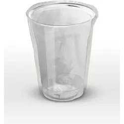 Plastikbecher 250ml (eingetütet) Neutral
