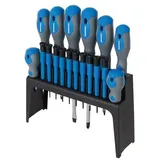 Silverline Weichgriff-Schraubendreher, 18-tlg. Satz