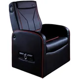 X Rocker Shift Luxe Jr 2.1 ca. 63x88x72 cm Rot/Schwarz