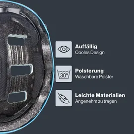 Uvex Kid 3 cc 51-55 cm blue/white matt