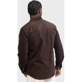 Redefined Rebel Langarmhemd Braun XL