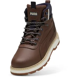 Puma Desierto V3 Puretex Mid-Top Winterschuhe wasserabweisend gefüttert 05 - chestnut brown/new navy 46 EU