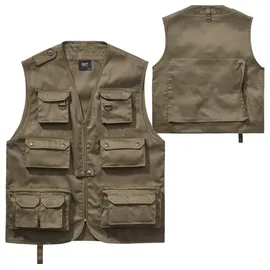Brandit Textil Brandit Hunting Weste oliv, Größe 7XL