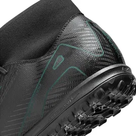 Nike Mercurial Superfly 10 Academy TF Multinocken-Fußballschuhe Herren 002 black/black-deep jungle 44