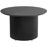Beliani Leona Schwarz Holzwerkstoff 70 x 43 x 70 cm