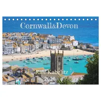 Calvendo Cornwall & Devon 2026 (Tischkalender 2026 DIN A5