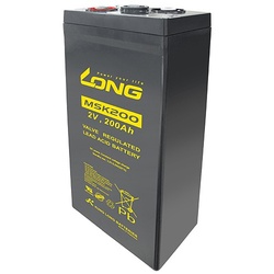 Kung Long MSK200 AGB Bleiakku 2 Volt 200Ah 170 x 106 x 333mm M8 Innengewinde