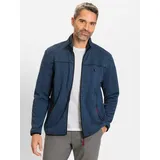 Witt Weiden Fleece-Jacke in blau-meliert | Gr.: 56/58