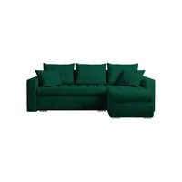 Ecksofa mit Schlaffunktion  Luis ¦ grün ¦ Maße (cm): B: 238 H: 85