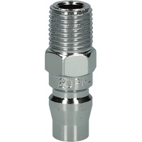 KS Tools Metall-Stecknippel, 1/4"AG, Asien
