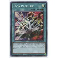 YU-GI-OH! Toon Page-Flip - BLCR-EN068 - Secret Rare - 1st Edition - Sammelkarte - 1 Stück