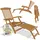 Juskys Evia Sonnenliege 196 x 54 x 95 cm Natur