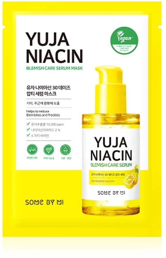 Some by Mi Yuji Niacin Brightening 30 Days Blemish Care Serum Mask (1 pc)