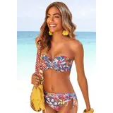 VIVANCE Bikini-Top Damen Grau/Mehrfarbig 38 Cup B