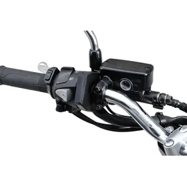 DAYTONA Corp. Bordsteckdose Doppel USB Slim mit Lenkerbefestigung
