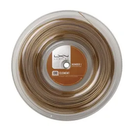 Luxilon Tennissaite Element 200 Rolle, bronze 1,25 mm, Unisex, WRZ990106