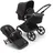 Bugaboo Fox Cub mit Liegeaufsatz und Sitz black/midnight black