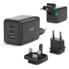 Acer GaN Ladegerät mit abnehmbaren EU/UK-Steckern
