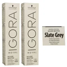 Schwarzkopf Igora Royal Absolutes Silver Whites schiefer grau 60 ml