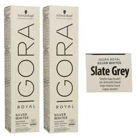 Schwarzkopf Igora Royal Absolutes Silver Whites schiefer grau 60 ml