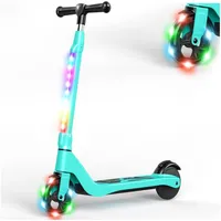 SISIGAD E Scooter Kinder blau/grün