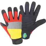 FERDYF. Mechanics 1973 Kunstleder, Elasthan Forstschutzhandschuh Größe S,