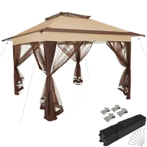 Tectake tectake® Faltpavillon, Carabobo 3,64x3,64x2,94m