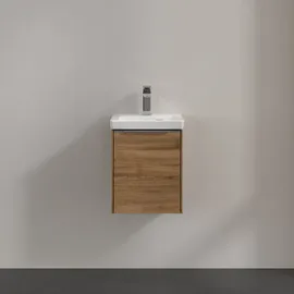 Villeroy & Boch Waschbeckenunterschrank 1 Tür 35,1 x 43,2 x 30,9 cm Braun