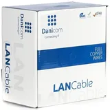 danicom CAT6A S/FTP 100m Starrleiter - LSZH (Dca)