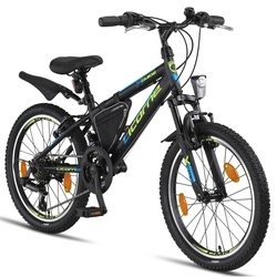 Licorne Bike Guide Premium Mountainbike in 20, 24 und 26 Zoll - Fahrrad für Mädchen, Jungen, Herren und Damen - Shimano 21 Gang-Schaltung, Kinderfahrrad, Kinder