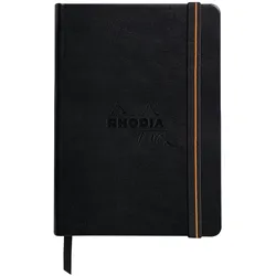 Rhodia Touch Mixed Media Book, Skizzenbuch A6 mit 20 Blatt Paint'ON-Papier extraweiß 250g - Schwarz 116173C