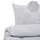 Beliani Morningside Floral Grau/Weiß 200 x 220 cm + 2 x 40 x 80 cm